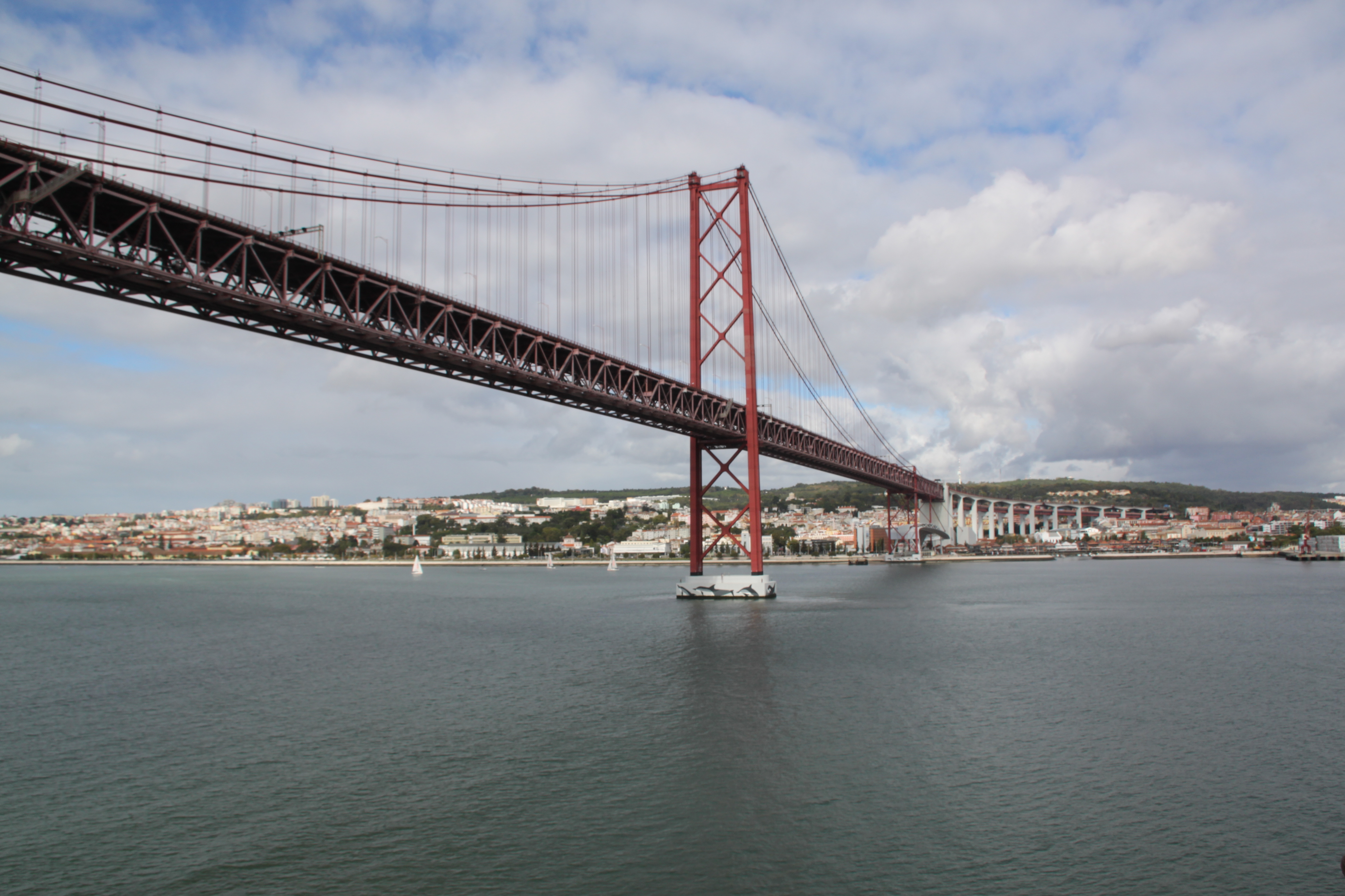 25 De Abril Bridge Lisbon, misc fine art print by UNFRAMED Archive, 24 x 16 in