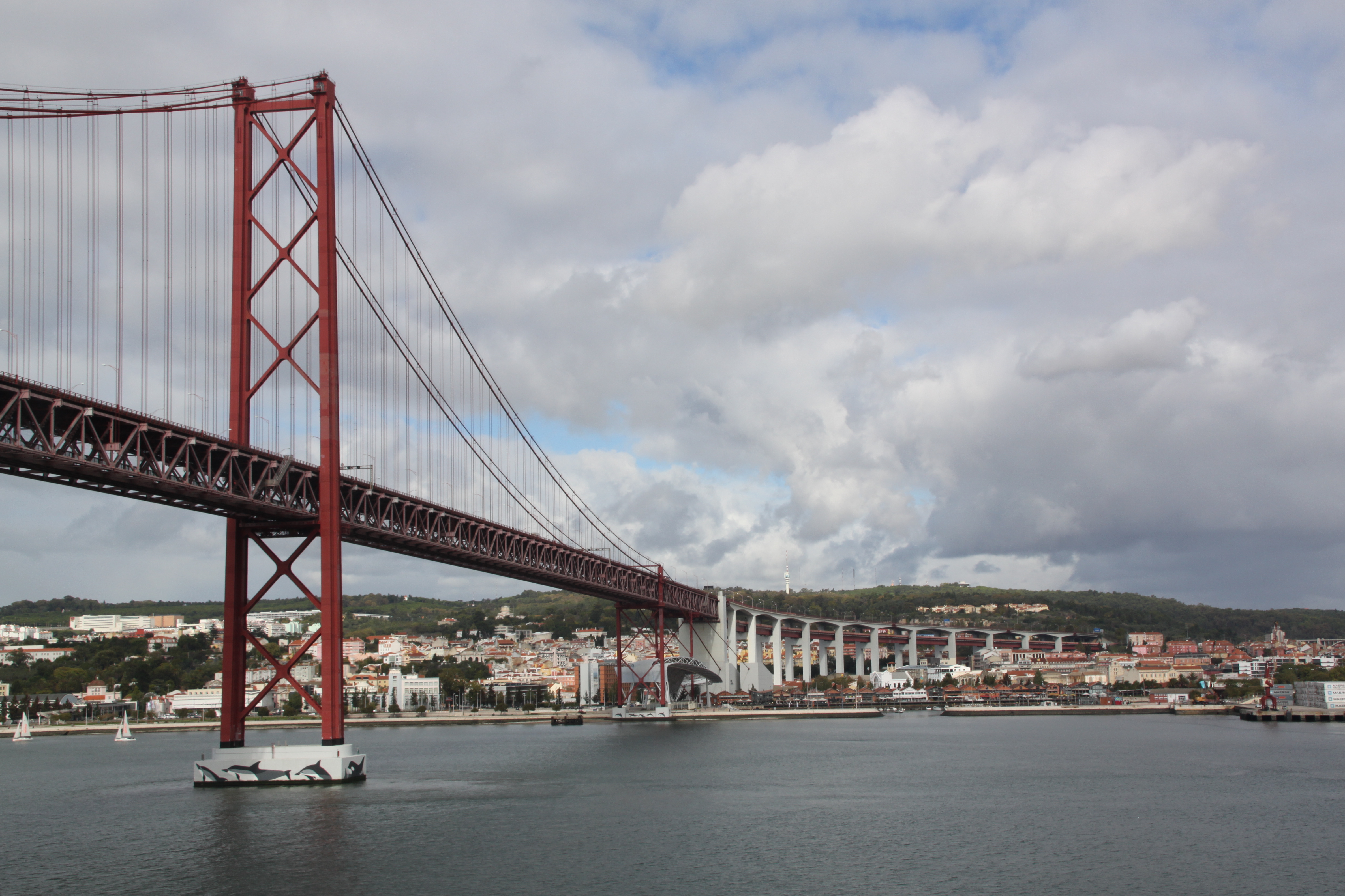 25 De Abril Bridge Over Tagus, misc fine art print by UNFRAMED Archive, 24 x 16 in