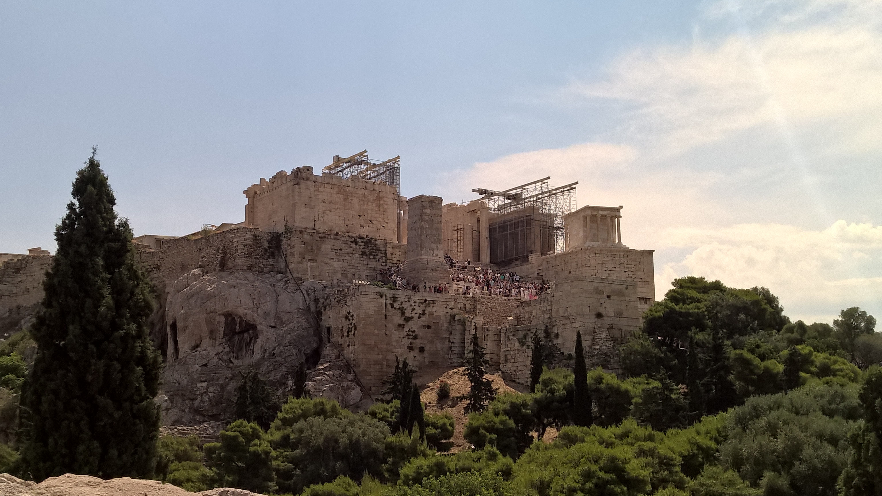Ancient Acropolis In Athens, misc fine art print by UNFRAMED Archive, 24 x 16 in
