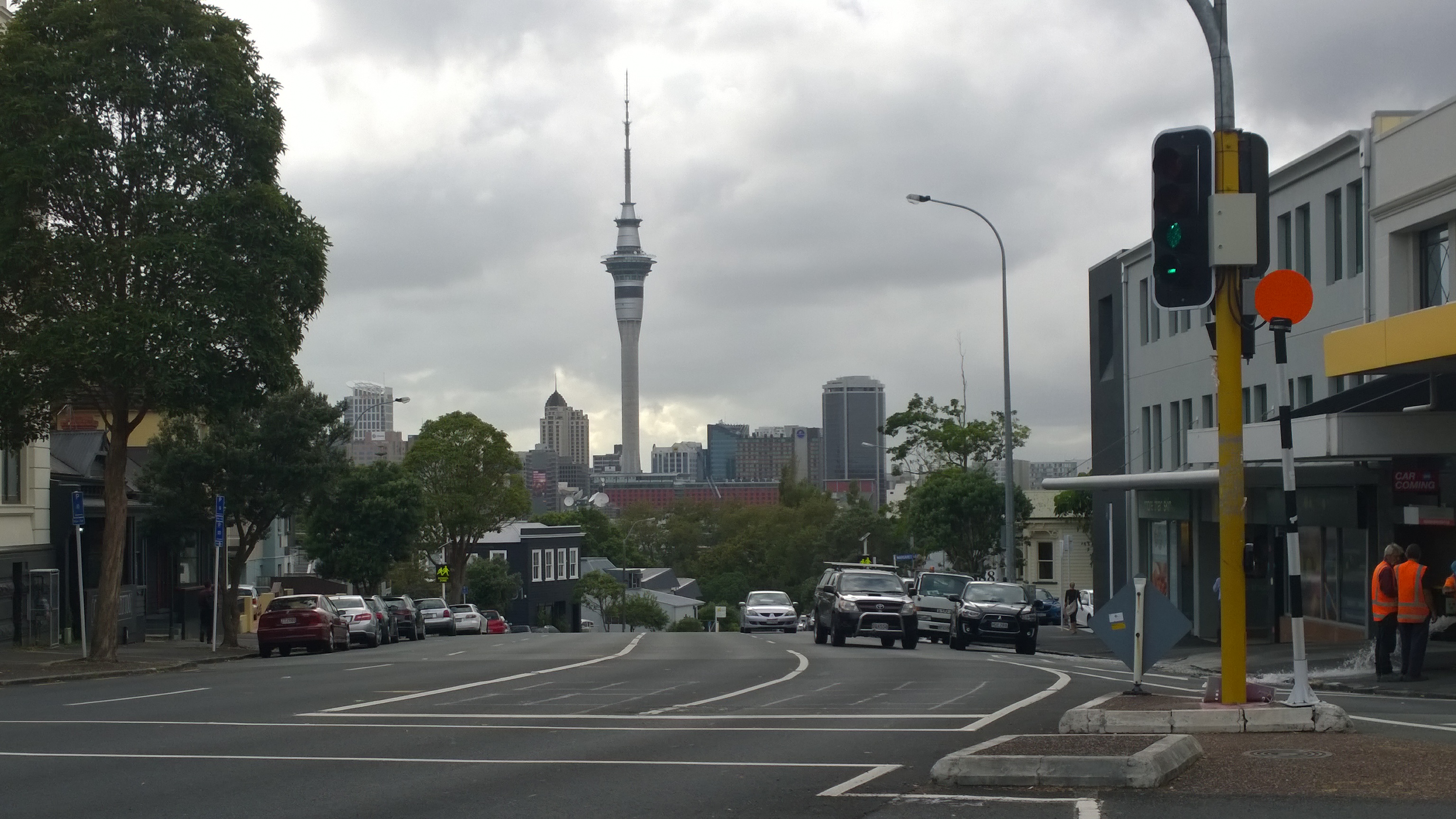 Auckland Skyline With Sky Tower, cityscapes fine art print by UNFRAMED Archive, 24 x 16 in