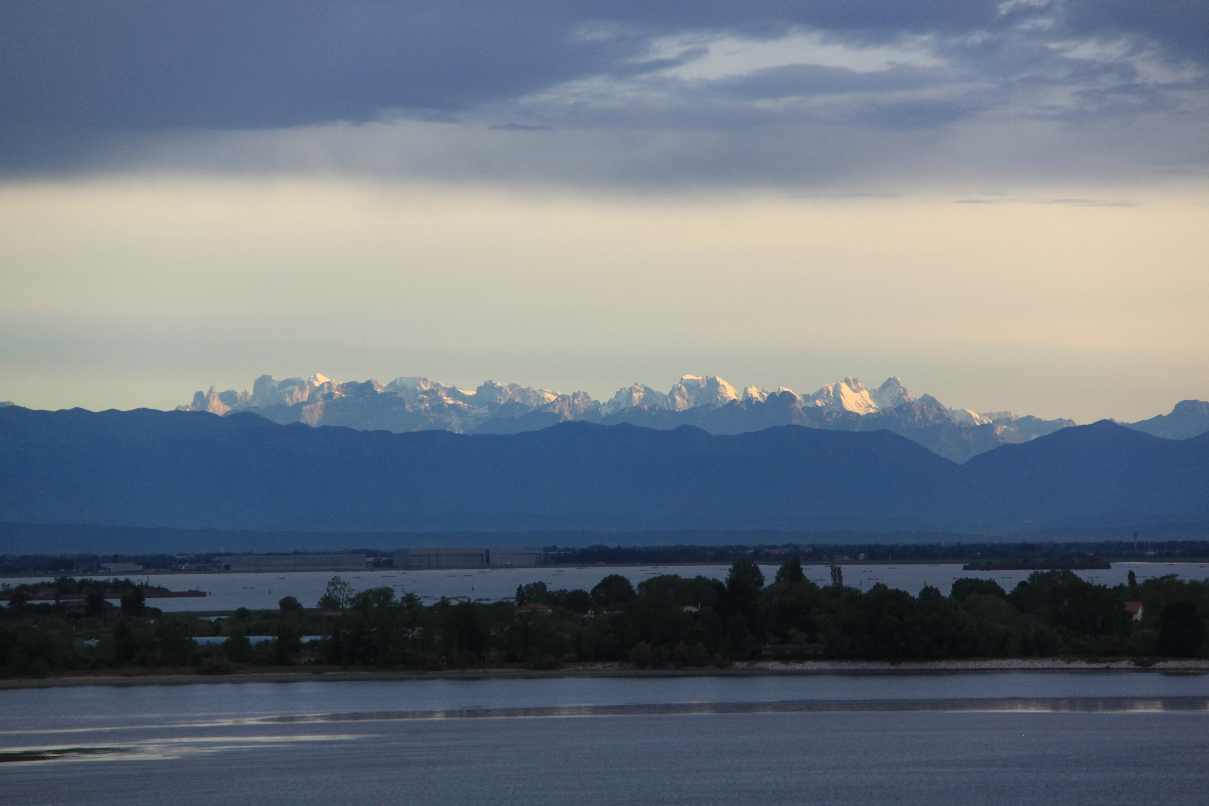 Alpine Mountain Range View, landscapes fine art print by UNFRAMED Archive, 24 x 16 in