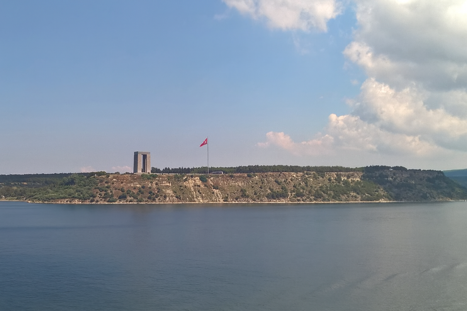 Anakkale Martyrs Memorial Panorama, landscapes fine art print by UNFRAMED Archive, 24 x 16 in