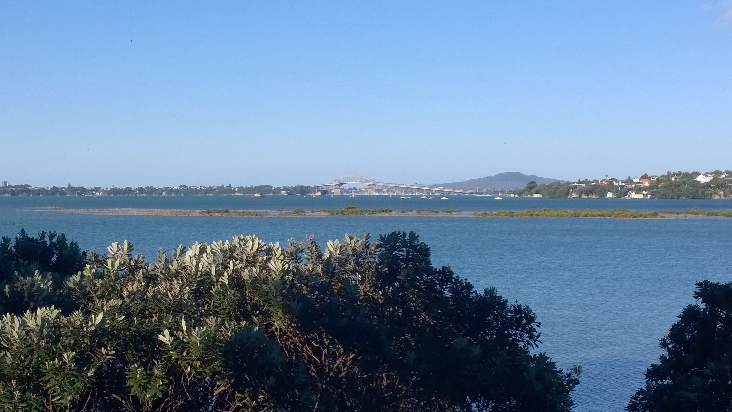 Auckland Harbour Bridge View, landscapes fine art print by UNFRAMED Archive, 24 x 16 in