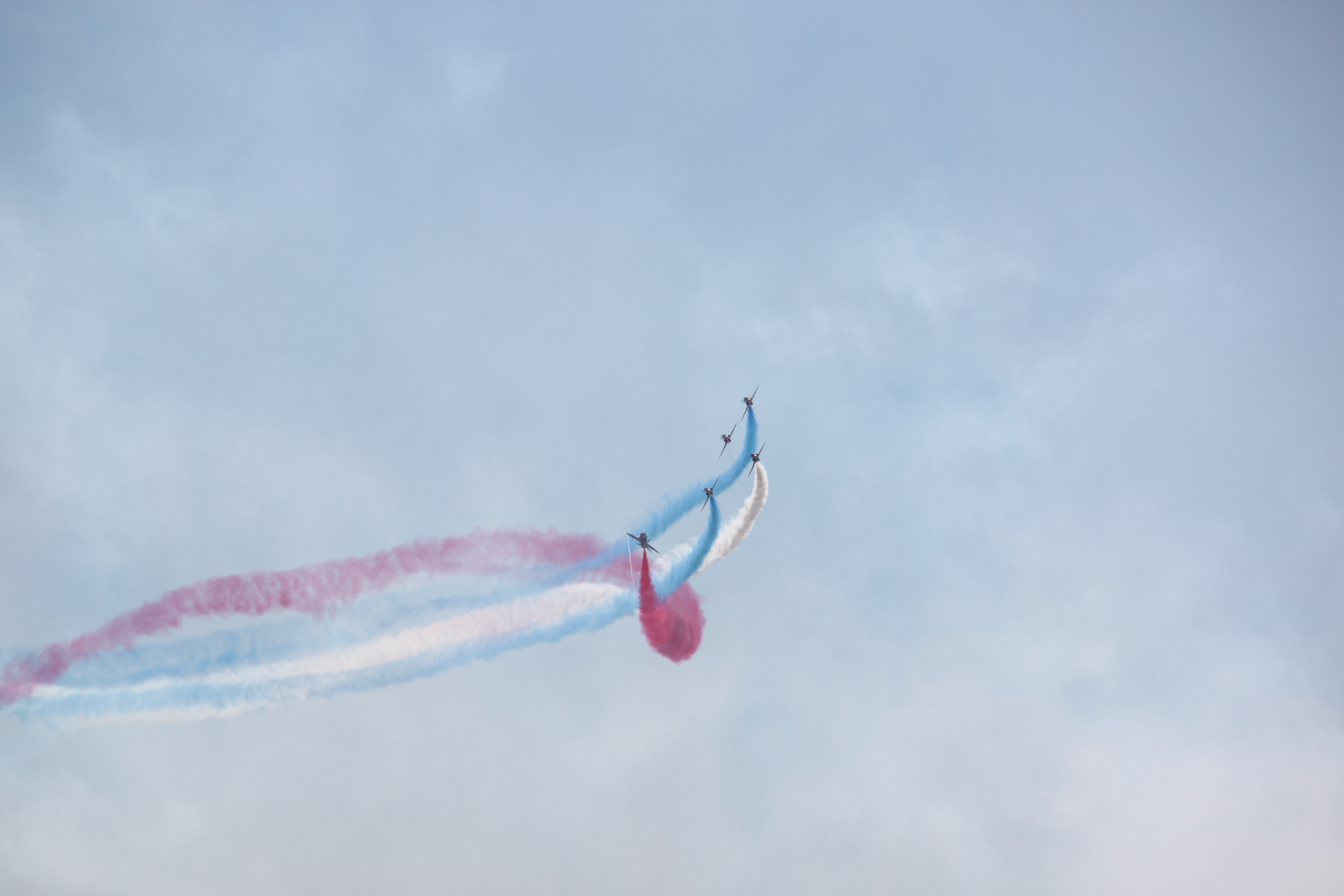 Aerial Acrobatic Team Display, misc fine art print by UNFRAMED Archive, 24 x 16 in